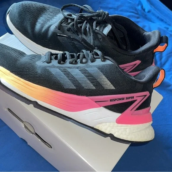Adidas response super running shoes size 8.5 - Picture 5 of 5